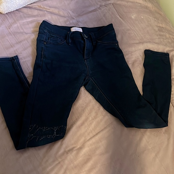 Squeeze ripped stitch knee jeans - Picture 1 of 1